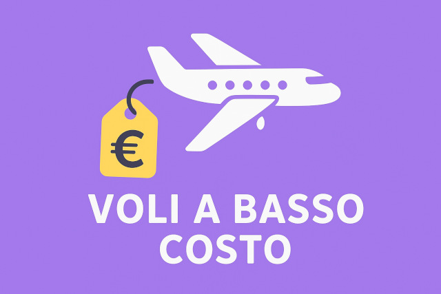 Trovare voli a basso costo